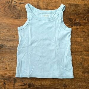 Baby blue tank top